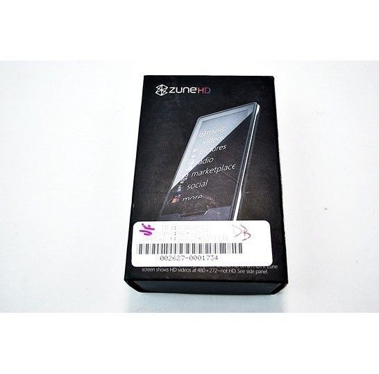 Microsoft Zune HD 16 GB Video /  Player (Black)