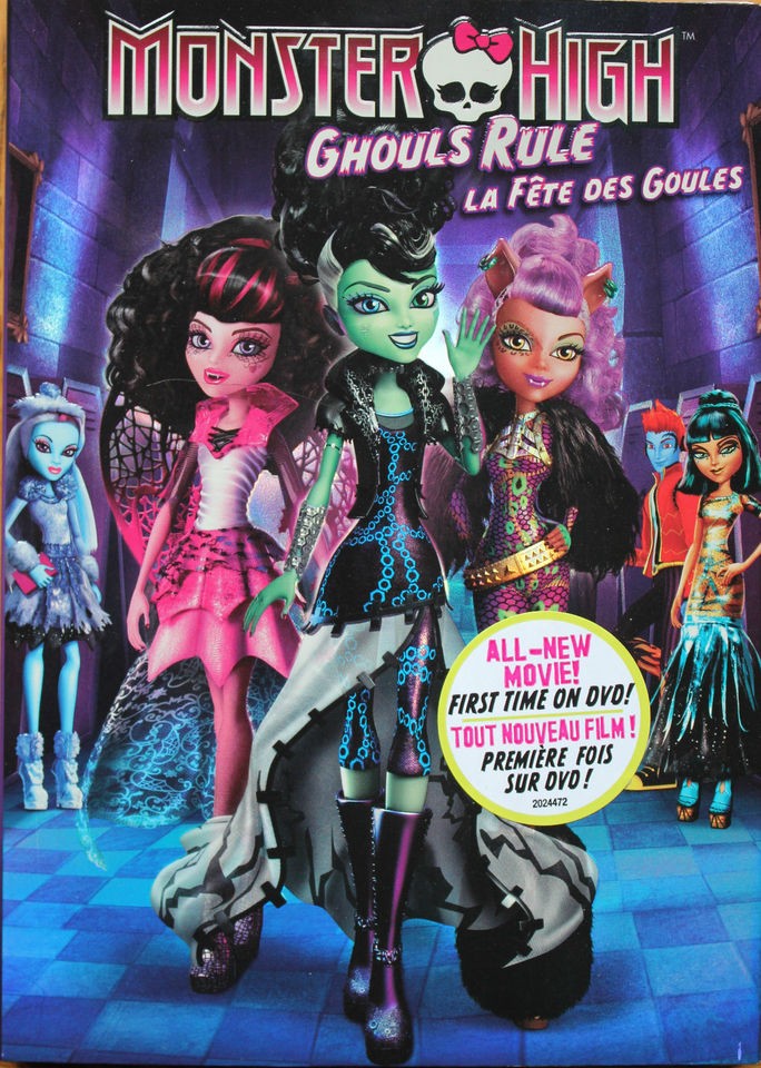 monster high movies in DVDs & Blu ray Discs
