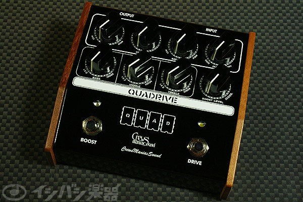 Crews Maniac Sound Quadrive Overdrive Unit * Made in Japan 601356500