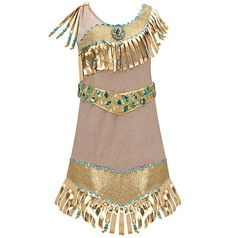  Indian POCAHONTAS COSTUME GIRLS SIZE LARGE 10 12 L NWT