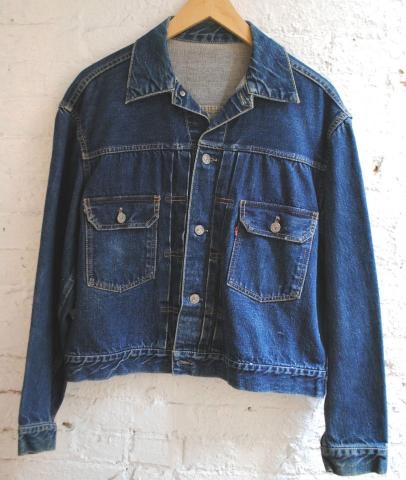   , Vintage Jean Jacket, Big E Second 2nd Edition, Excellent, 1950s