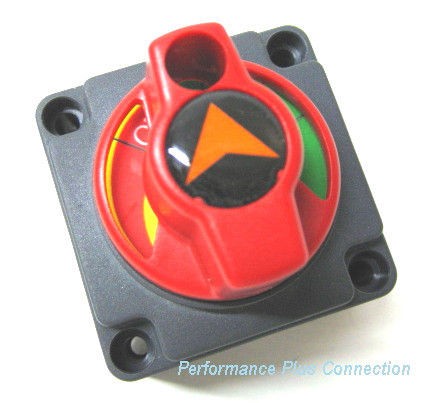 Dual Marine Battery Selector Isolator Safety Shut Off Switch