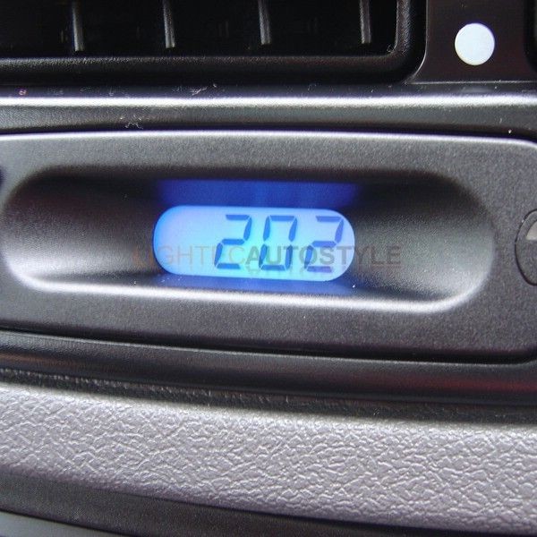 FORD FIESTA PUMA TRANSIT BLUE CLOCK TIME DASH LED KIT