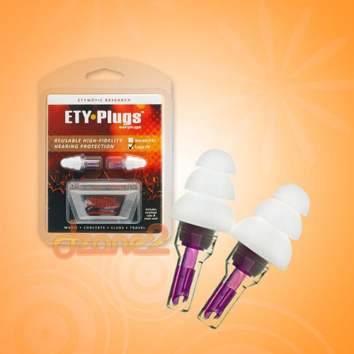 Etymotic Research ER 20 PSC Ety Plugs High Fidelity Earplugs ER20 PSC 