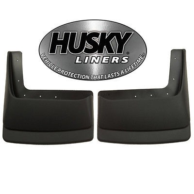   Silverado Sierra 3500 Dually Husky Liners Rear Molded Mud Guards Flaps