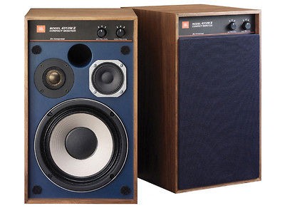 JBL 4312 MII WX Compact Monitor Speaker Set WALNUT 4312 MX2   Pair