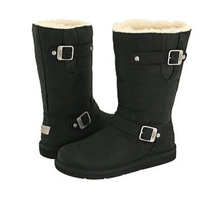   WOMEN UGG AUSTRALIA BOOT W KENSINGTON BLACK 5678 ORIGINAL SO UNIQUE