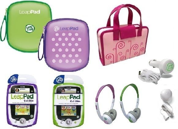 Leapfrog Leappad 2 Explorer accs NEW carry case gel skin headphones ac 