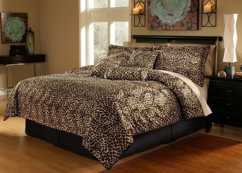 leopard print comforter in Comforters & Sets