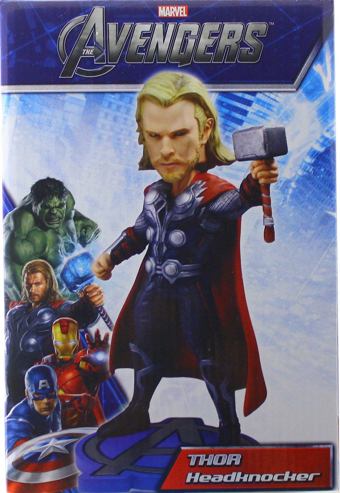 MARVEL THE AVENGERS NECA HEADKNOCKER THOR 8 BOBBLE HEAD