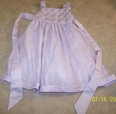 Baby Girl 3 3T Dress Cinderella Purple Pearl Fancy Occasion Church 