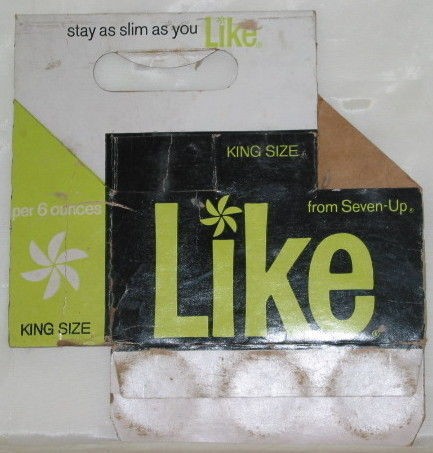 LIKE 6 PAK SODA CARTON 10oz.BOTTLES