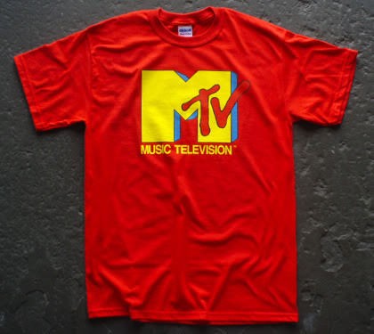 Mtv t shirt m tv jersey shore short/long sleeve vtg style Tall mens 