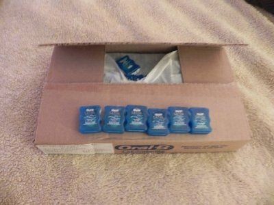 144 PC ORAL B SATIN DENTAL FLOSS 5.5 YARDS EACH