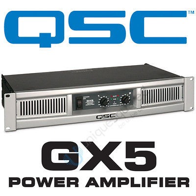 QSC GX5 GX 5 Stereo Power Amplifier 2 Channel DJ AMP