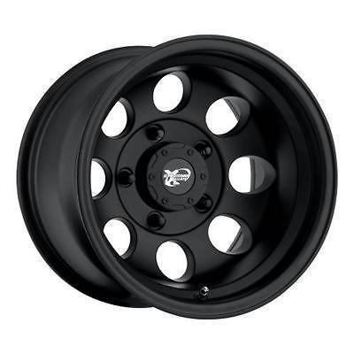 PRO COMP ALLOY 15 x 8 FLAT BLACK 8 HOLE WHEELS 5x4.5   Set of 4