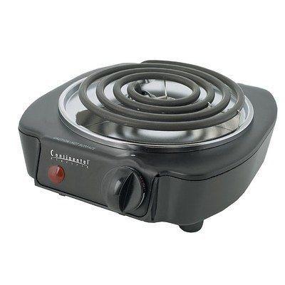 NEW Portable 1100 Watt Single Electric Dorm Stove Fifth Burner Slim 