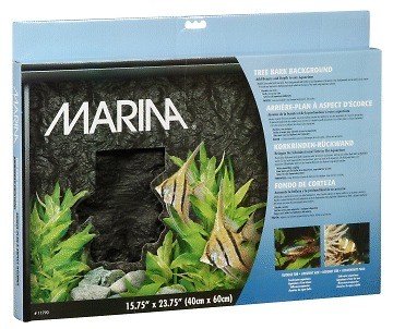 MARINA FOAM 3D TREE BARK AQUARIUM BACKGROUND 24x16