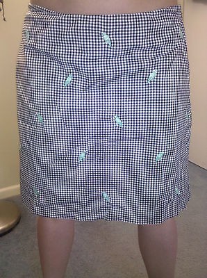 EP Pro Golf Clothing   Womens Checker Skirt   Excellent condition 