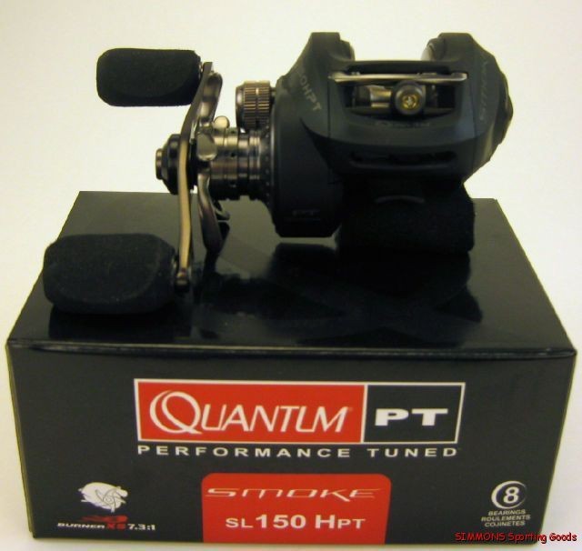 QUANTUM SMOKE SL150HPT 7.31 BURNER RIGHT HAND BAITCAST REEL