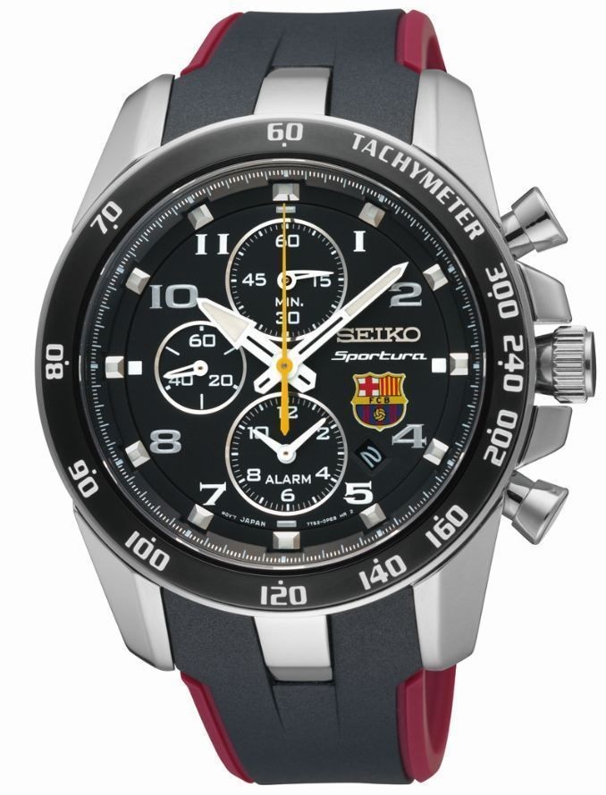 SEIKO SPORTURA ALARM CHRONOGRAPH SNAE93 (FC BARCELONA)