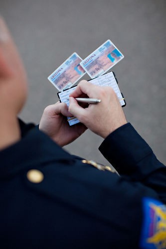 Police Clipboard for 3 x 5 Field Interview Cards