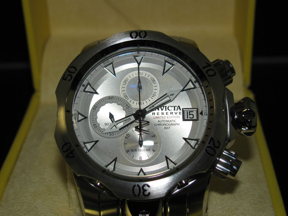 Invicta 10164 Venom Valgrange A07.211 Interchangeabl​e Band Silver 