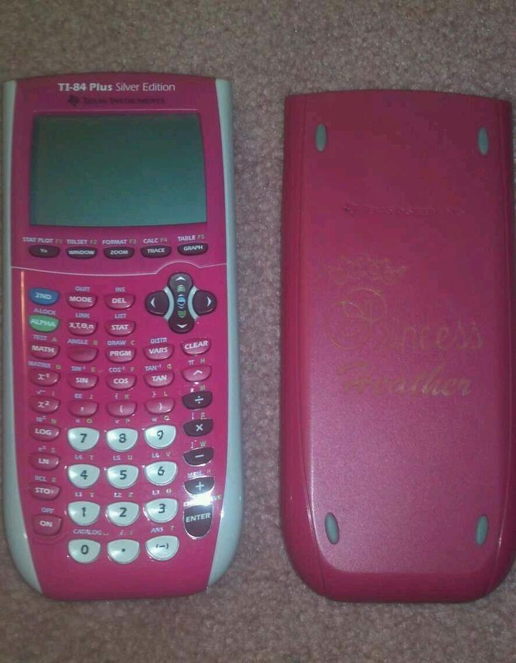 Texas Instruments TI 84 Plus Silver Edition Graphic Calculator