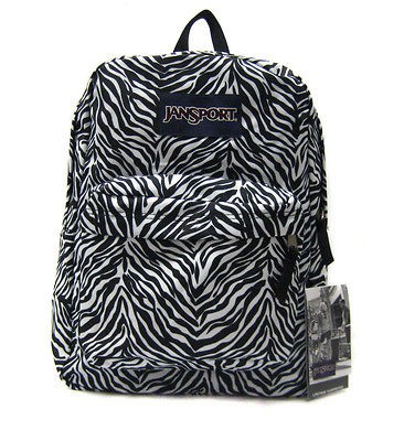 zebra jansport backpack in Unisex Clothing, Shoes & Accs