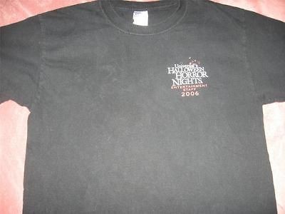 Universal Studios Halloween Horror Nights 2006 Staff Adult Large T 