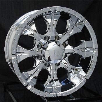 16 inch Chrome Wheels/Rims Chevy HD Dodge Ram 8 Lug