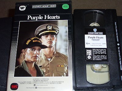 Purple Hearts (VHS)1984 Warner Home Video, Clamshell, Mint Cond.