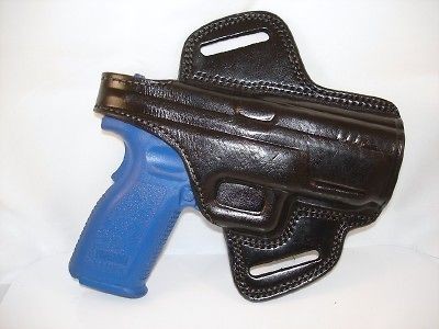 LEATHER BELT/SIDE HOLSTER 4 SPRINGFIELD XD XDM 9 40 45