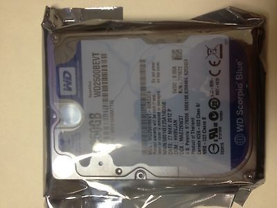 Western Digital Scorpio Blue 250 GB,Internal, SATA 5400RPM,2.5 