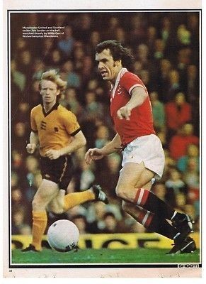 SHOOT football magazine manchester United JOE JORDAN Wolves WILLIE 