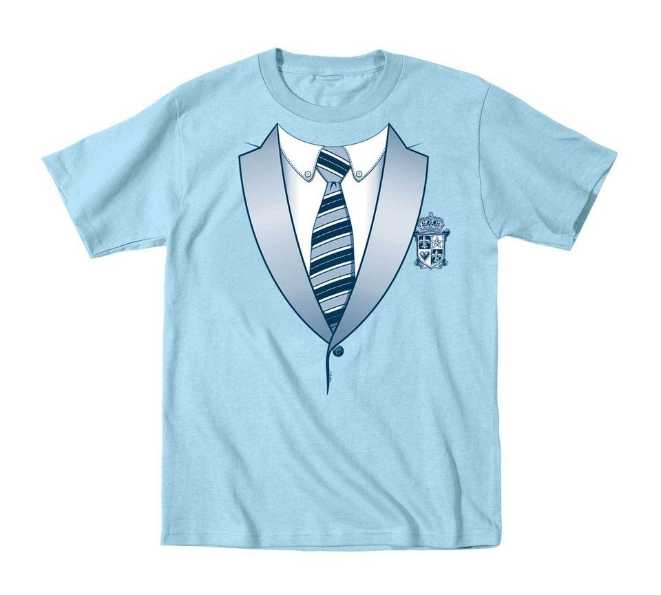   Shirt Wizard School Jacket w/Tie & Crest Shirt Tee Halloween Costume
