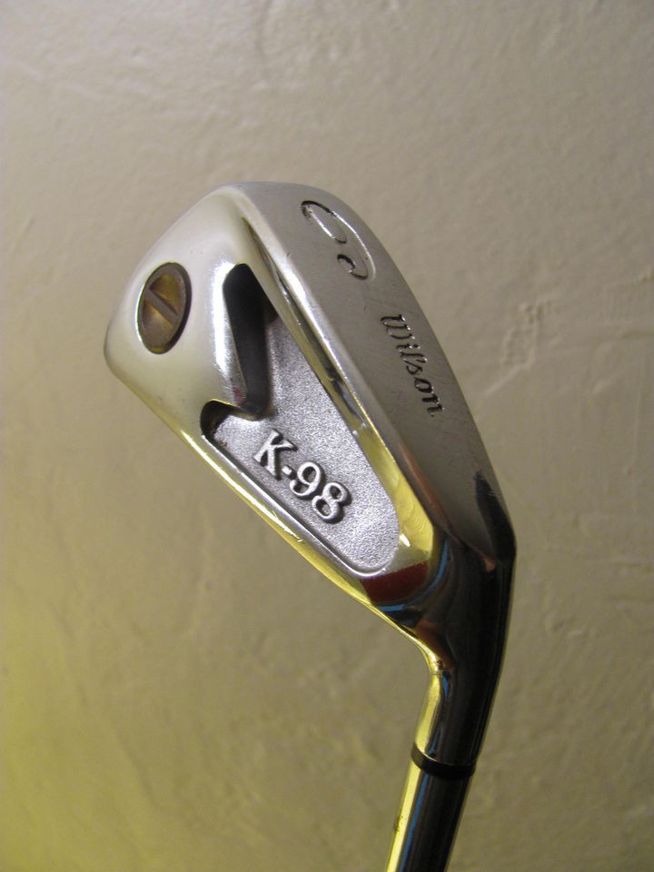 37 1/2 Inch Wilson K  98 Number 6 Iron. R Flex Shaft. Original Wilson 