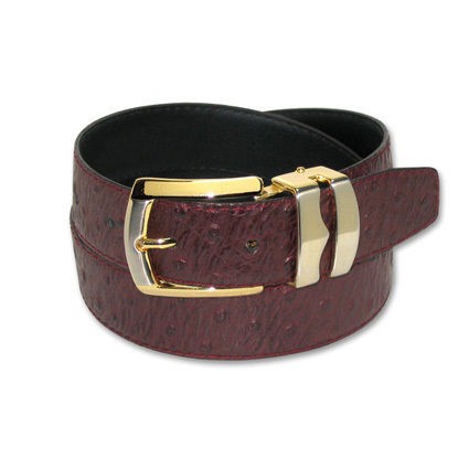 ostrich men belts