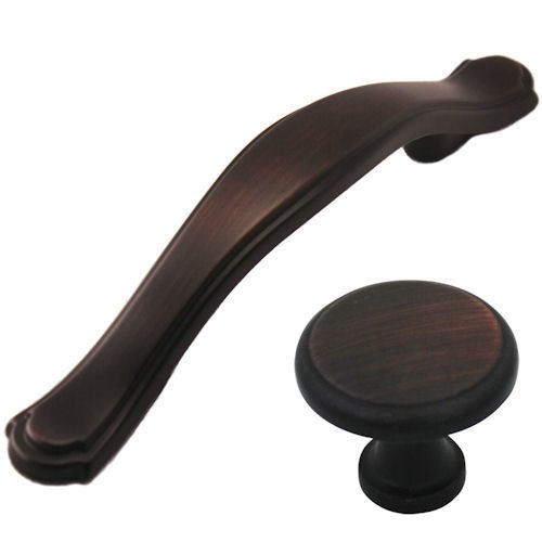 cosmas oil rubbed bronze cabinet hardware knobs pulls hinges 8816orb