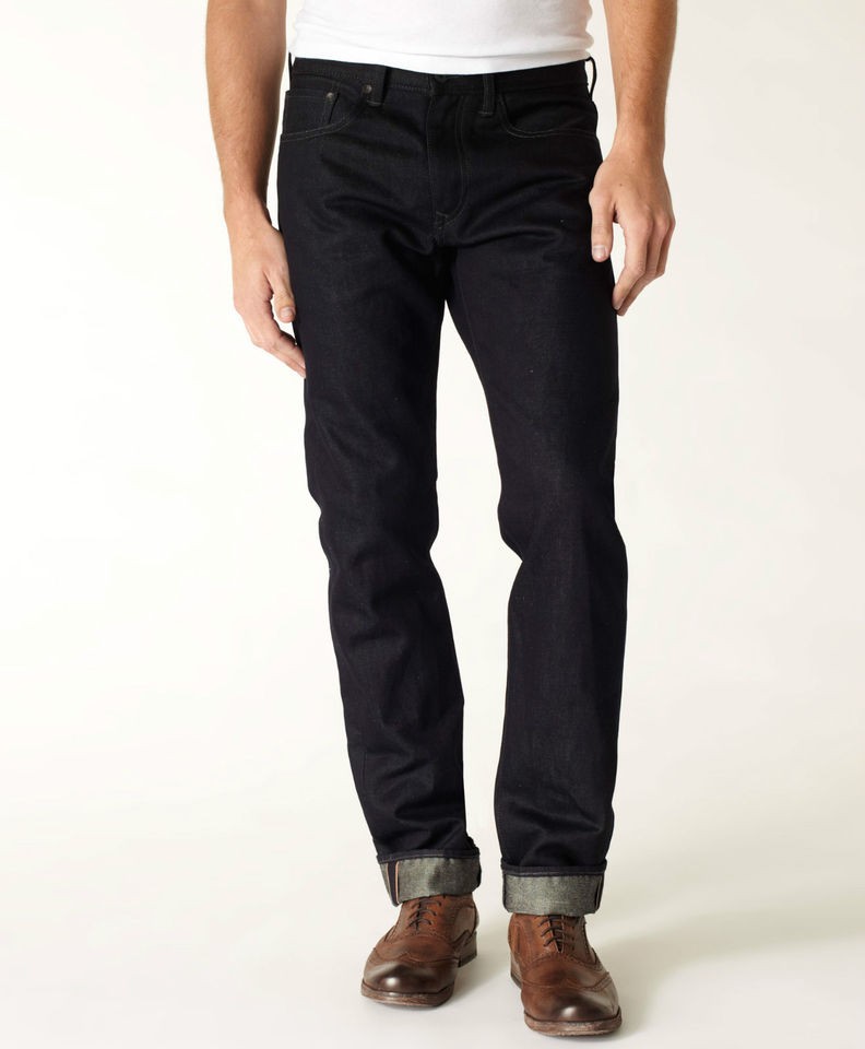   Premium Selvedge Goods Matchstick Jeans 511 514 BLACK $148+tax=$165