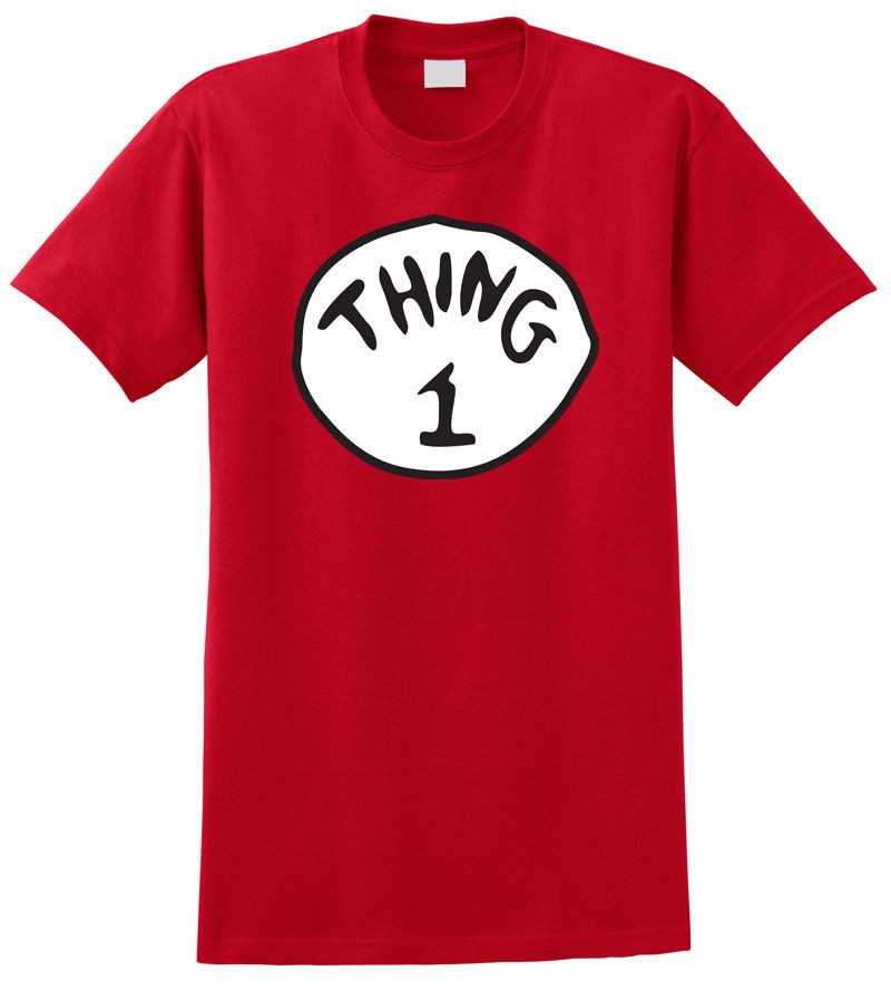 DR. SEUSS THING 1 2 3 4 5 6 TEE T SHIRT Cool