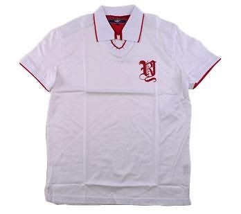   White short sleeve polo shirt Rich Yung short sleeve polo shirt M 2X