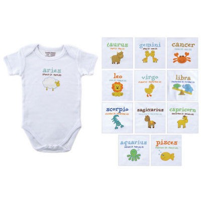 72 pc Luvable Friends Zodiac Bodysuits 6 9 m   CLOSEOUT