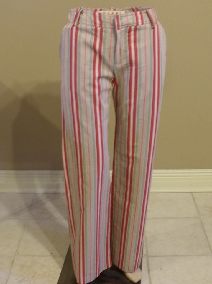 FANTASTIC MARNI STRIPE PRINT PANTS / JEANS SZ 40