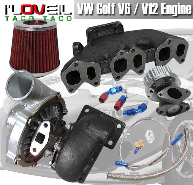 92 06 VW GOLF GTI 2.8L VR6 12V T3/T4 TURBO MANIFOLD KIT