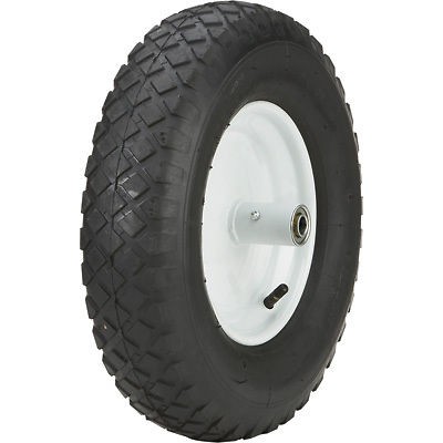 Marathon Tires Wheelbarrow and Cart Tire 5/8in Bore 15in / 4.80/4.00 8 