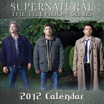 SUPERNATURAL 2012 CAST PHOTO CALENDAR LIMITED EDITION