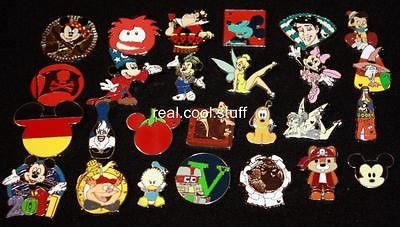 Disney 25 Pin Lot   Random Selection   No Duplicates    