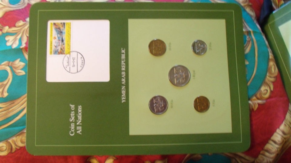 Coin Sets of All Nations Dem Rep Yemen 1964   1984 UNC 1 Fil 1964 w 