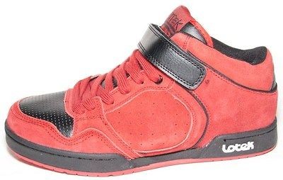 Lotek Mike Aitken BMX Shoes Red / Black Sz 9.5